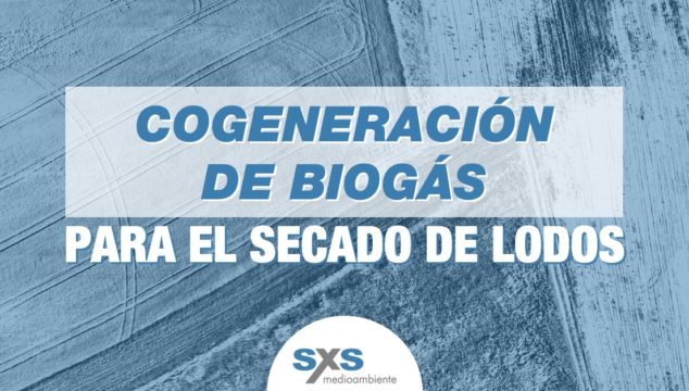 Cogeneración de biogás para el secado de lodos